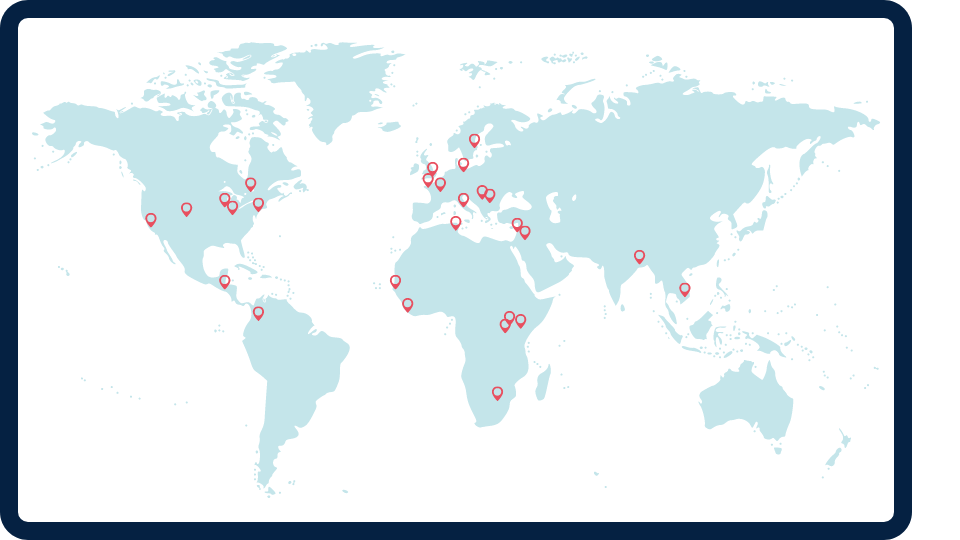 IDG Attendance Map